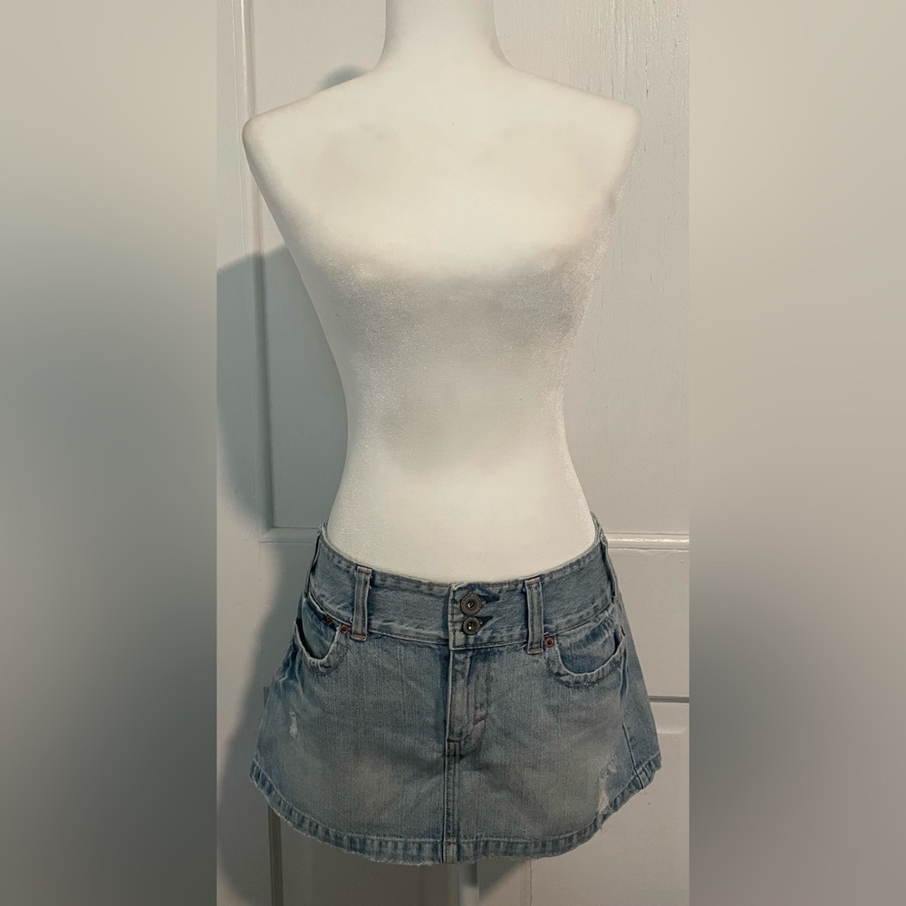 Vintage American Eagle Outfitters Denim Mini Skirt